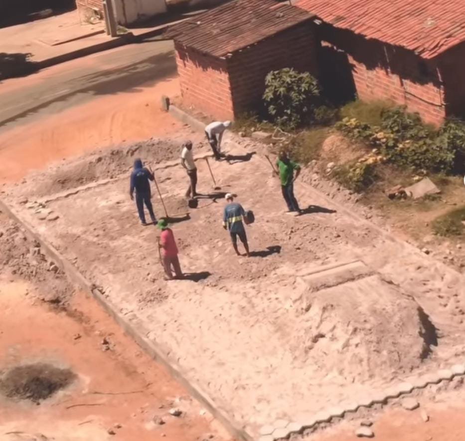 Prefeitura de Barão de Grajaú inicia pavimentação da Rua Jerônimo de Albuquerque